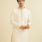 Jaal Patterned Kurta Set