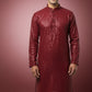 Anouk Men's Daily Wear Waist Length Kurta